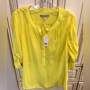Yellow Banana Republic blouse- NWT